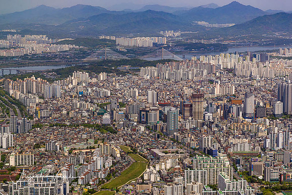 Views of Seoul from the Lotte World Tower