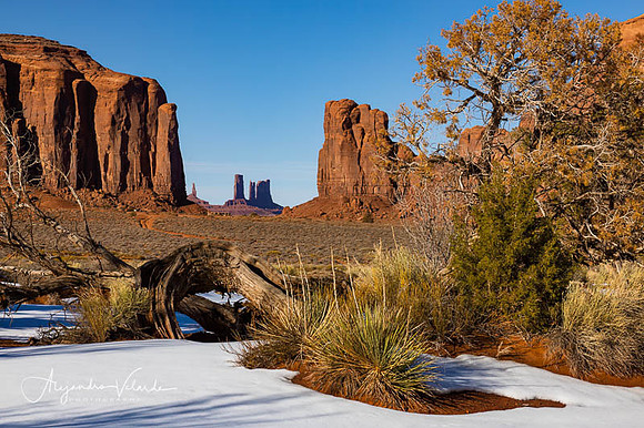 North Window - Monument Valley, Arizona