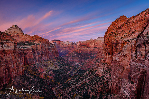 Canyon Overlook - Zion Natl. Park