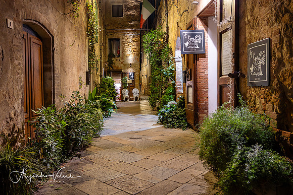 Pienza at Night