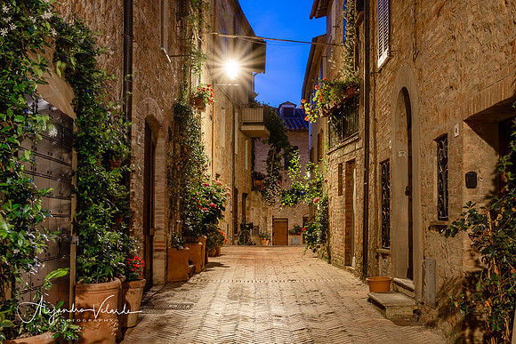 Pienza at Night