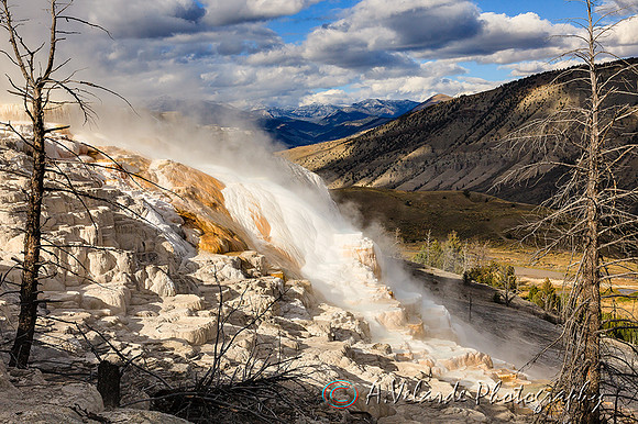 Mammoth Hot Spring Terraces - Yellowstone