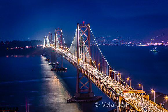 Lights of Night - Bay Bridge
