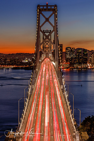 Bay Bridge & Downtown San Francisco