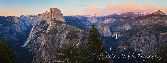 Yosemite Valley View From Glacier Point