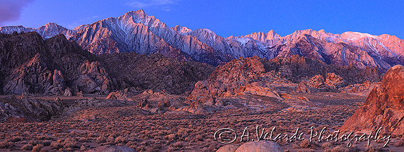 Mount Whitney and Lone Pine Peak