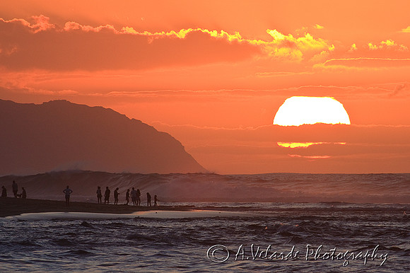 Sunset in the North Shore - Oahu