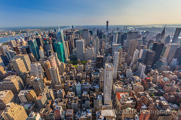 Manhattan from above - Empire State Building