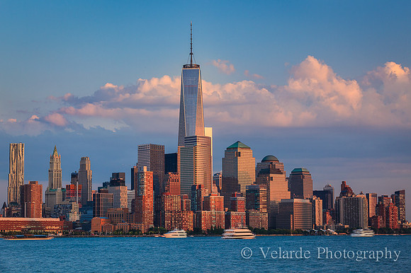 Manhattan view from New Jersey