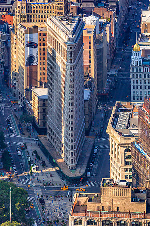 Manhattan from above - Empire State Building