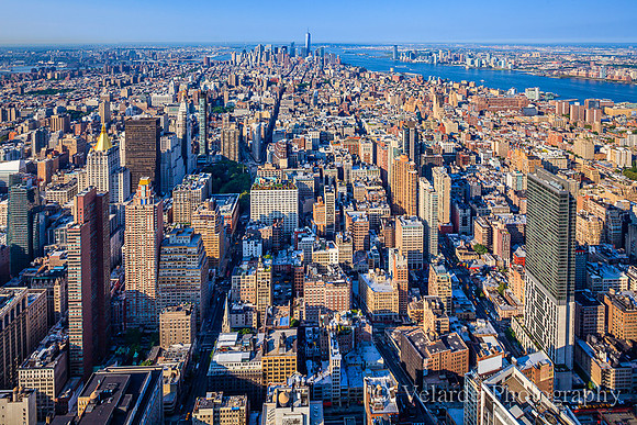 Manhattan from above - Empire State Building