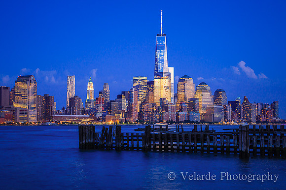Manhattan view from New Jersey