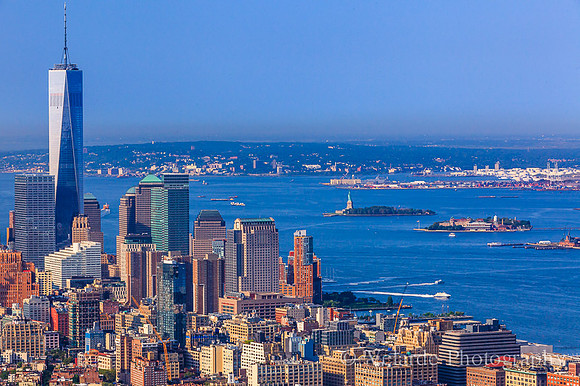One World Trade Center & Statue of Liberty