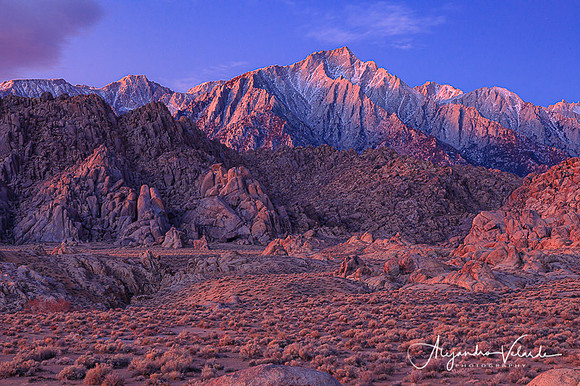 Mount Whitney and Lone Pine Peak